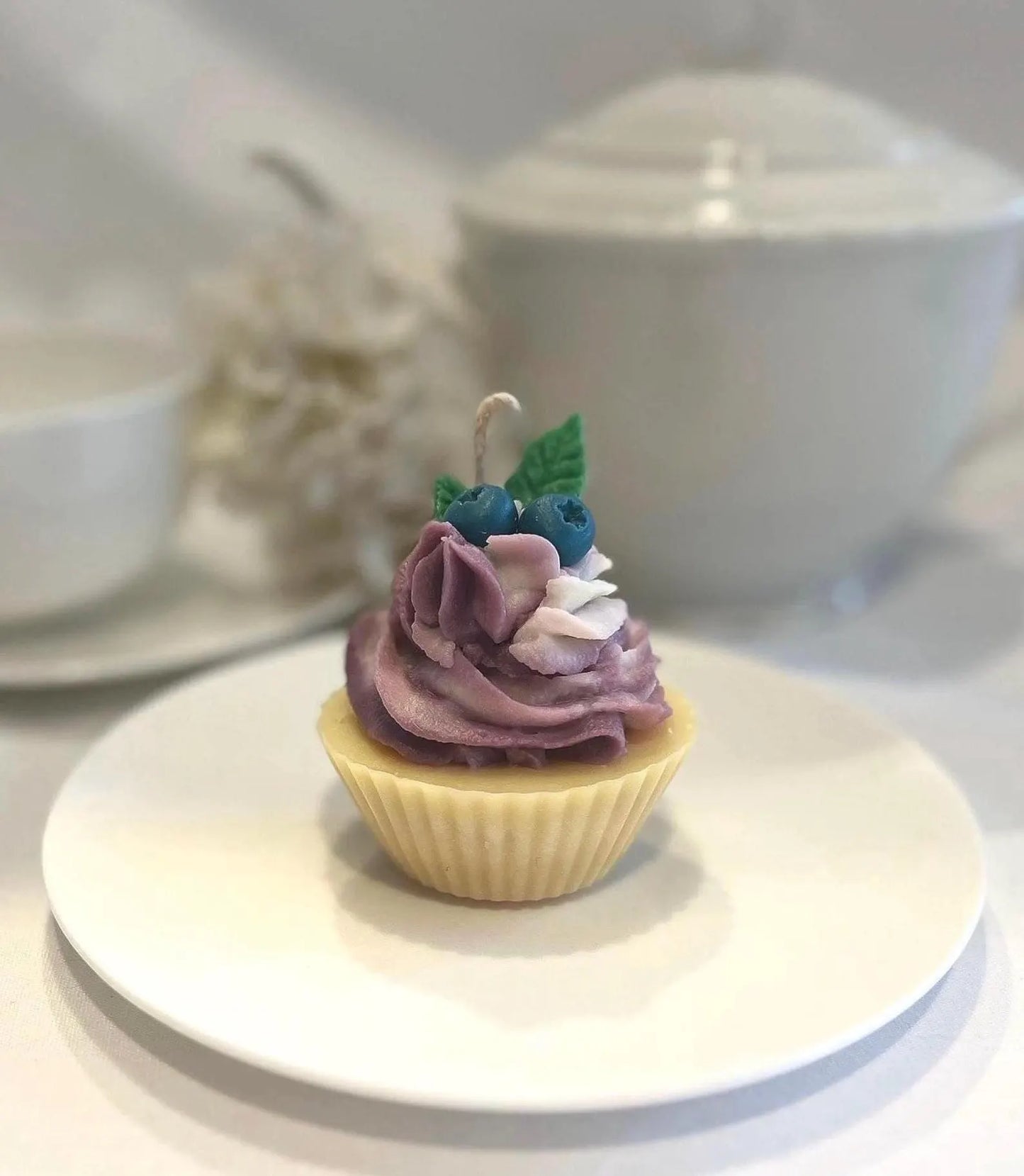 Blueberry Cupcake Candle